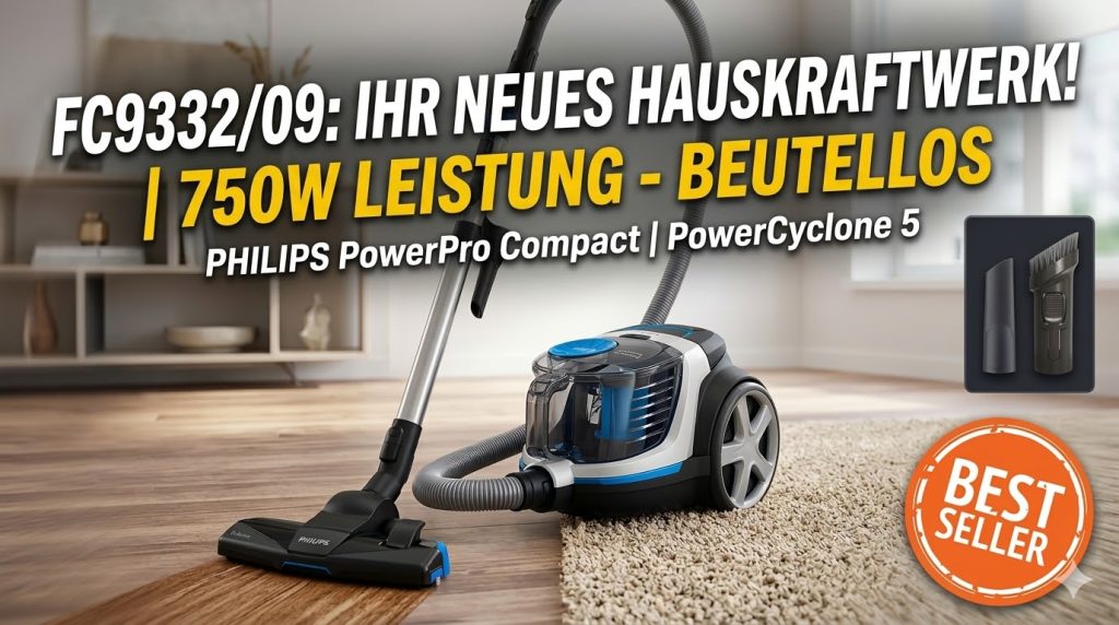 Zuhause Philips PowerPro Compact (FC9332/09)