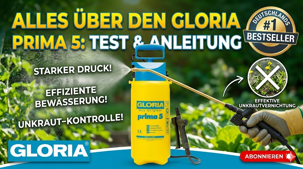 Gloria Prima 5: Der unverzichtbare Helfer für Ihren Garten!